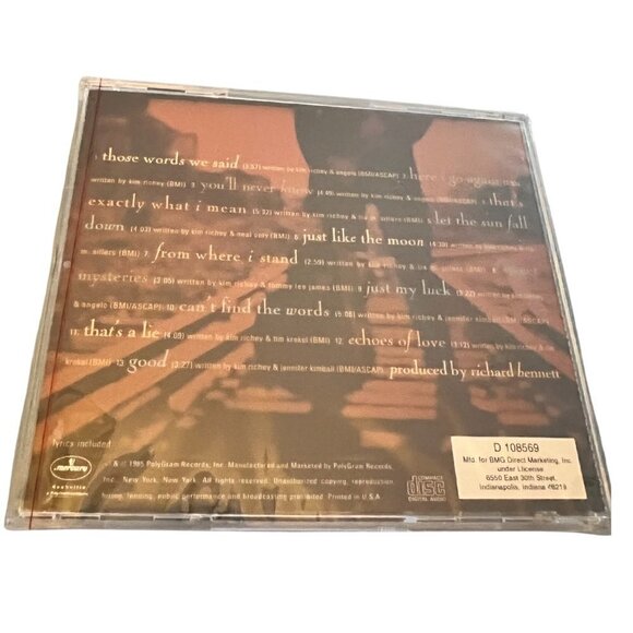 Kim Richey CD - Picture 2 of 2